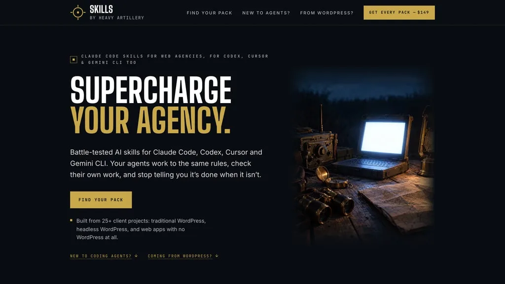 Heavy Artillery Skills — home page