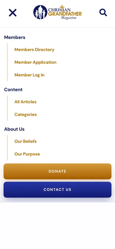 Christian Grandfather Magazine — mobile view 8 of 10