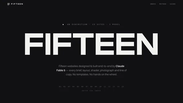 FIFTEEN — the hub