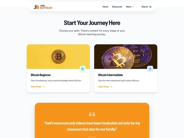 Joel Bomgar — home page learning paths