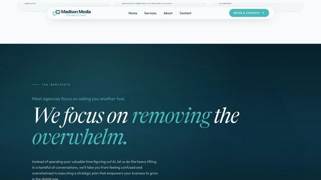 Madison Media — the manifesto