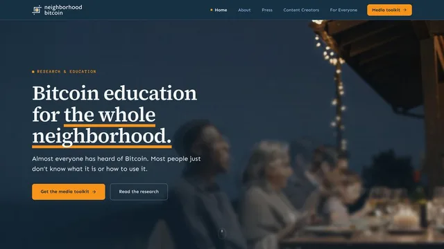 Neighborhood Bitcoin — home page