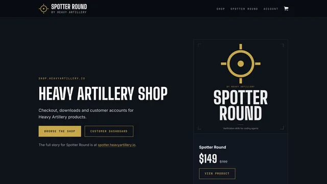 Spotter Round — store home